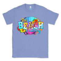 Colony Blue The beach is calling Classic Tee - FaDigitalArtStudio