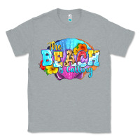 Heather Grey The beach is calling Classic Tee - FaDigitalArtStudio