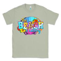 Matcha The beach is calling Classic Tee - FaDigitalArtStudio