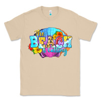 Mushroom The beach is calling Classic Tee - FaDigitalArtStudio