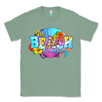 Sage The beach is calling Classic Tee - FaDigitalArtStudio