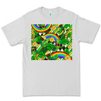 Dove Grey St. Patrick's Day Premium Tee - FaDigitalArtStudio