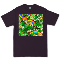 Plum St. Patrick's Day Premium Tee - FaDigitalArtStudio