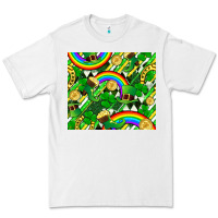 White St. Patrick's Day Premium Tee - FaDigitalArtStudio
