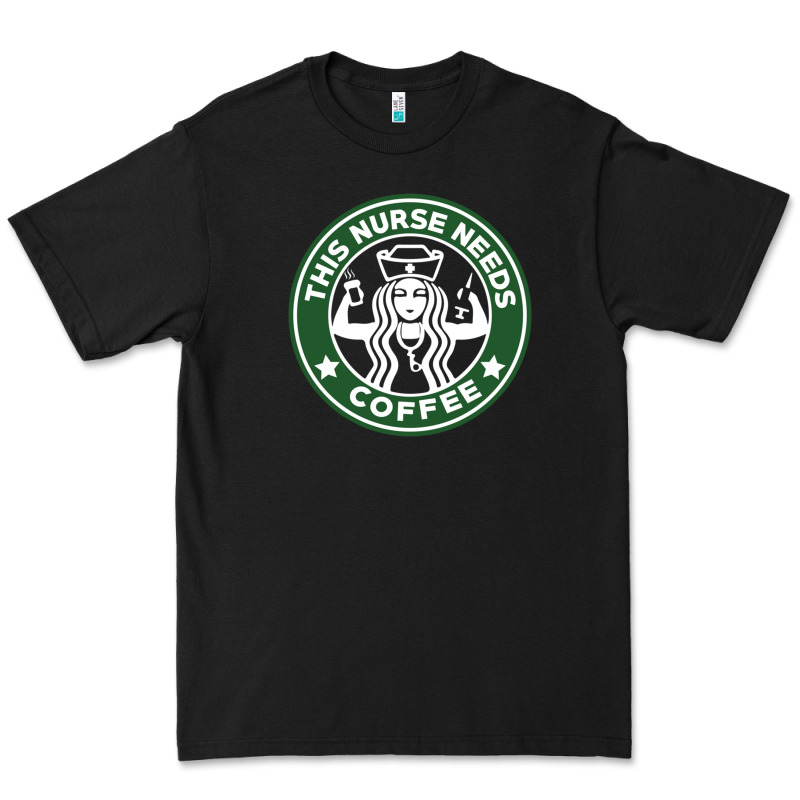 Nurse Needs Coffee Lover Premium Tee by linhVisuals | Teevron