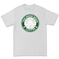 Dove Grey nurse needs coffee lover Premium Tee - linhVisuals