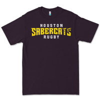 Plum the houston sabercats Premium Tee - linhVisuals