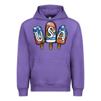 Tulip USA Patriotic Leopard Popsicles Urban Hoodie - Jasminsmagicworld