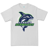 Dove Grey seattle seawolves rugby Premium Tee - linhVisuals