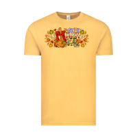 Vintage Mustard give thanks to the lord for he is good Vintage Tee - CowhideDigitalArt