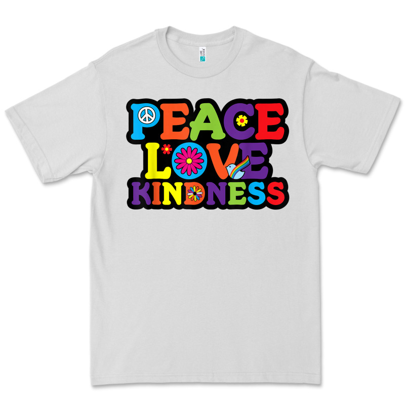 Peace Love Kindness Premium Tee by linhVisuals | Teevron