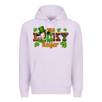 Lilac st patricks one lucky heifer baby cow Premium Hoodie - Artiststas