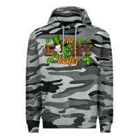 Slate Camo st patricks one lucky heifer baby cow Premium Hoodie - Artiststas