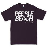 Plum pebble beach golf cypress tree Premium Tee - linhVisuals