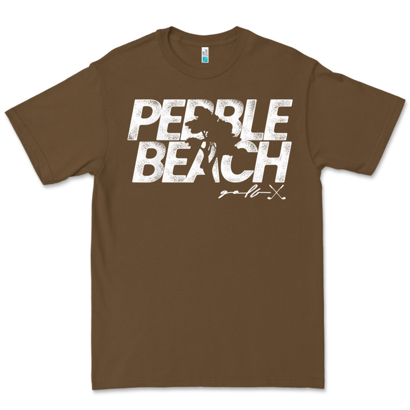 Pebble Beach Golf Cypress Tree Premium Tee by linhVisuals | Teevron