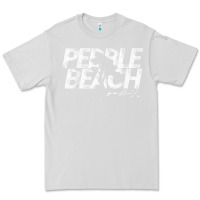 Dove Grey pebble beach golf cypress tree Premium Tee - linhVisuals