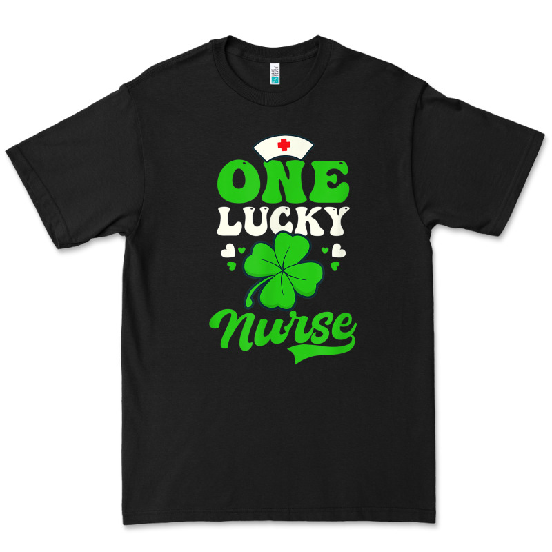 One Lucky Nurse Design St. Patricks Nurse Premium Tee by linhVisuals | Teevron