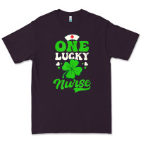 Plum one lucky nurse design st. patricks nurse Premium Tee - linhVisuals