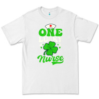 White one lucky nurse design st. patricks nurse Premium Tee - linhVisuals
