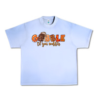 Grape Ice Fall Gobble Gobble Til You Wobble Urban Heavy Tee - LillyAllenDesigns