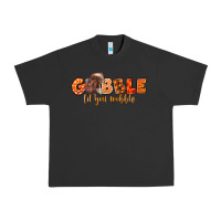 Pigment Black Fall Gobble Gobble Til You Wobble Urban Heavy Tee - LillyAllenDesigns