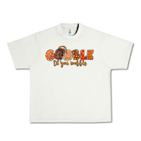Pistachio Fall Gobble Gobble Til You Wobble Urban Heavy Tee - LillyAllenDesigns