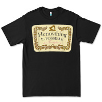 Black hennything is possible Premium Tee - linhVisuals