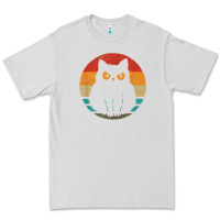 Dove Grey cat retro style vintage Premium Tee - linhVisuals