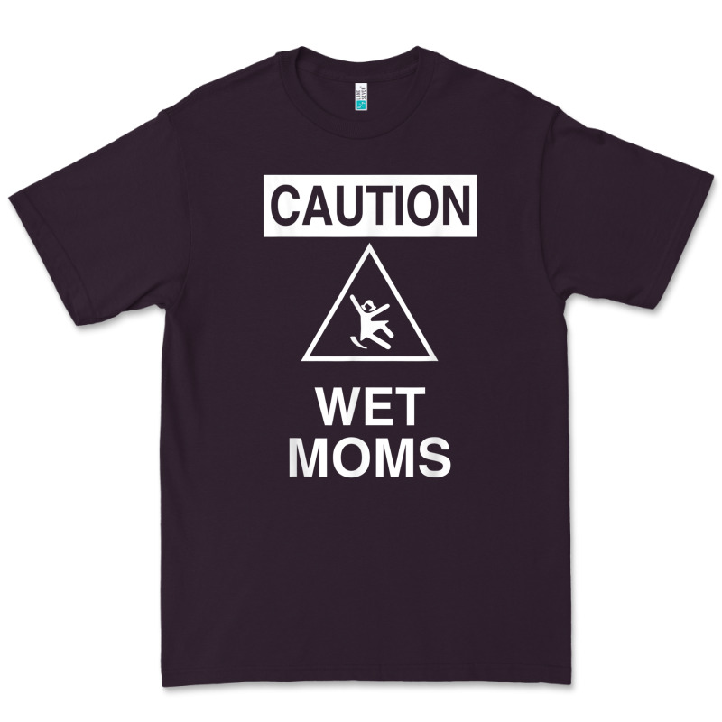 Caution Wet Moms, Funny Science Geek Premium Tee by linhVisuals | Teevron