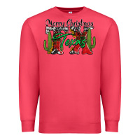 Cardinal merry christmas tx texas Premium Sweatshirt - Jasminsmagicworld