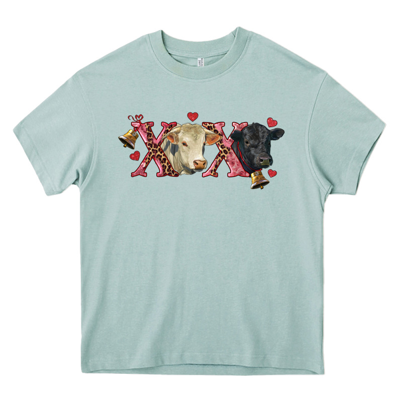 Xoxo Charolais And Black Angus Heavy Core Tee by RanaPortraitStore | Teevron