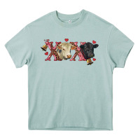 Arona xoxo charolais and black angus Heavy Core Tee - RanaPortraitStore