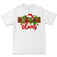 White Christmas Grammy Claus Mother's Day Premium Tee - FaDigitalArtStudio