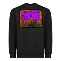 Black halloween spider web background Heavyweight Sweatshirt - Jasminsmagicworld