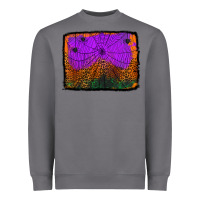 Storm halloween spider web background Heavyweight Sweatshirt - Jasminsmagicworld