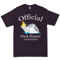 Plum official duck hunter rubber duck cruisingducks t shirt Premium Tee - linhVisuals