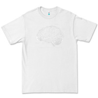 White vintage human anatomy brain tee t tshirt Premium Tee - linhVisuals