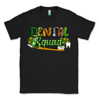 Black St. Patrick's Day Dental squad Classic Tee - OliviaCreatesArt