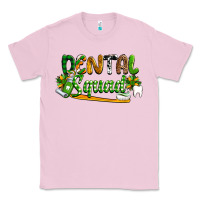 Bubblegum Pink St. Patrick's Day Dental squad Classic Tee - OliviaCreatesArt