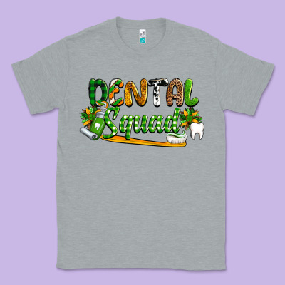 St. Patrick's Day Dental Squad Classic Tee Designed By Oliviacreatesart