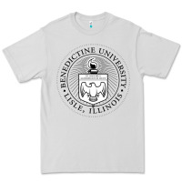 Dove Grey Benedictine University Premium Tee - linhVisuals