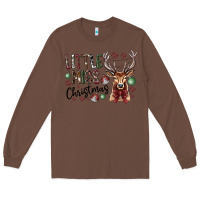 Chestnut little miss christmas Long Sleeve Tee - CowhideDigitalArt