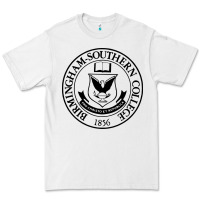 White Birmingham Southern College Premium Tee - linhVisuals