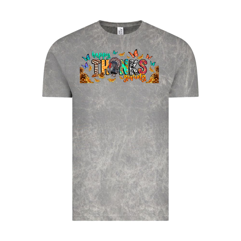 Happy Thanksgiving Vintage Tee by CowhideDigitalArt | Teevron