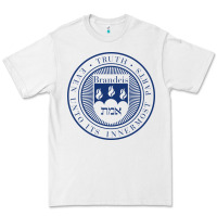 White Brandeis University Premium Tee - linhVisuals