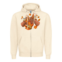 Sandshell Black girl Fall sneakers Zipper Hoodie - RanaPortraitStore