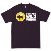 White Wild Buffalos Wings With Words Premium Tee | Teevron