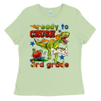 Matcha ready to crush 3rd grade Ladies Tee - BundleAndBundleShop