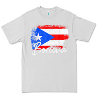 Dove Grey puerto rico boricua vintage puerto rican flag pride t shirt Premium Tee - linhVisuals