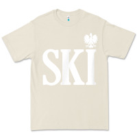 Bone ski polish surnames ending polish eagle dyngus day t shirt Premium Tee - linhVisuals
